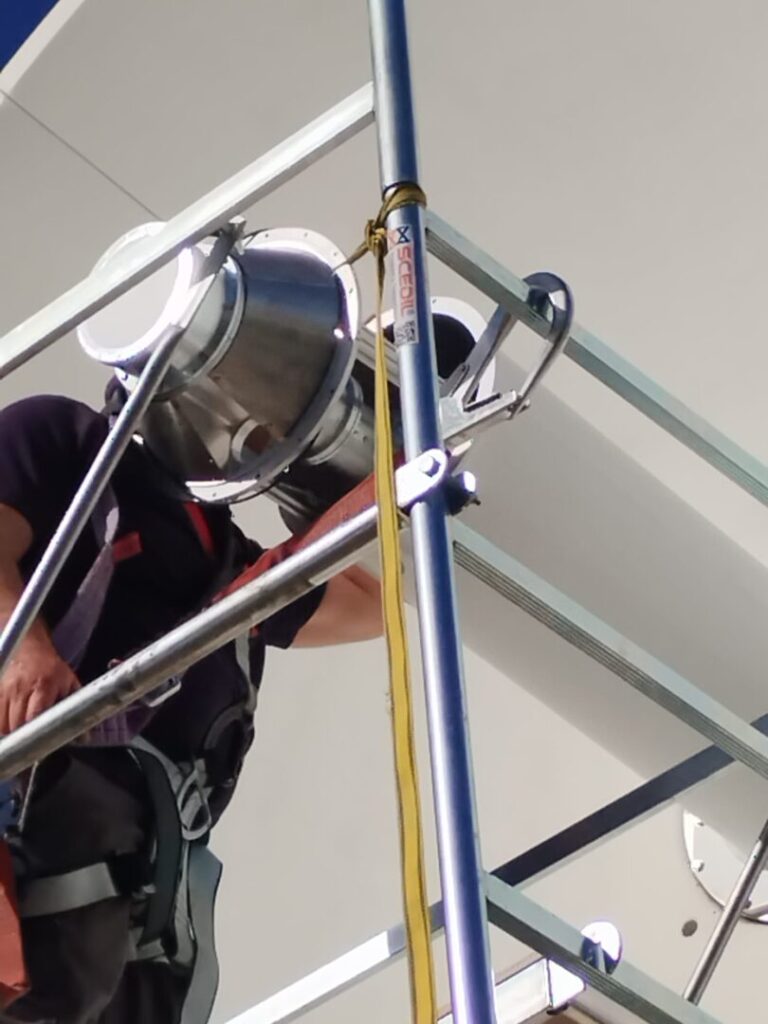 Fotos control antena 3