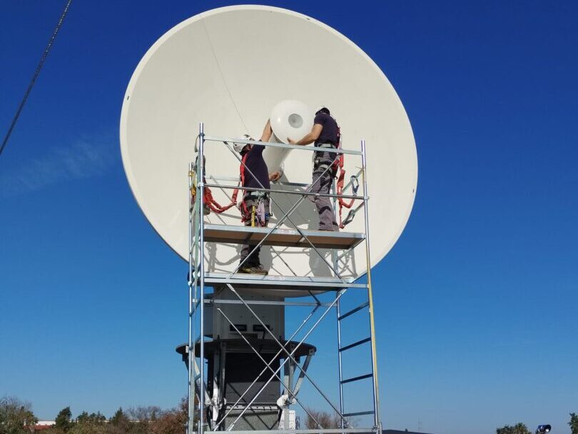 Fotos control antena